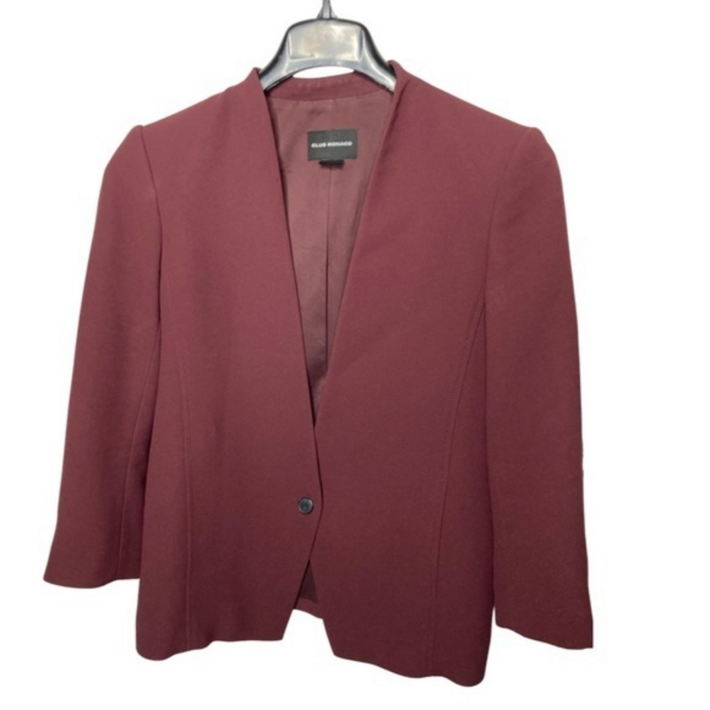 Club Monaco one button blazer Sz 10